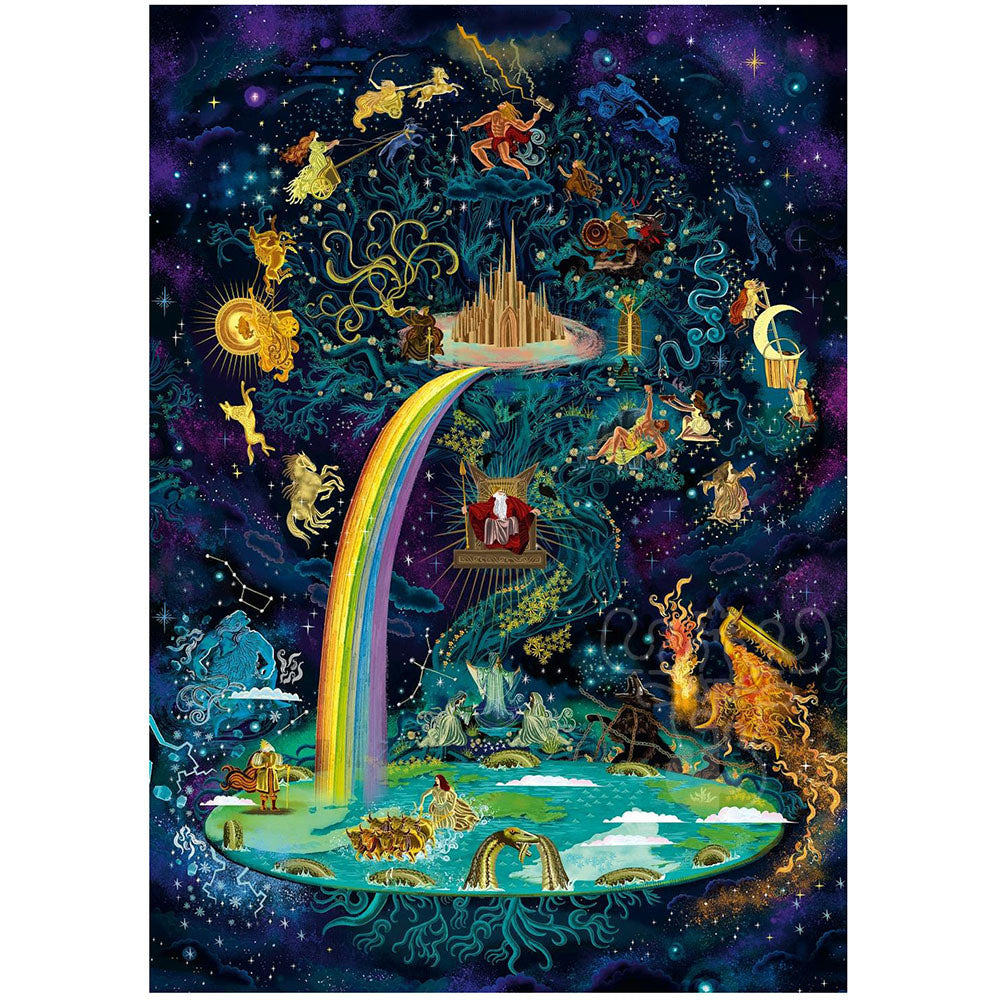 The World of Norse Mythology 1000 Piece Puzzle