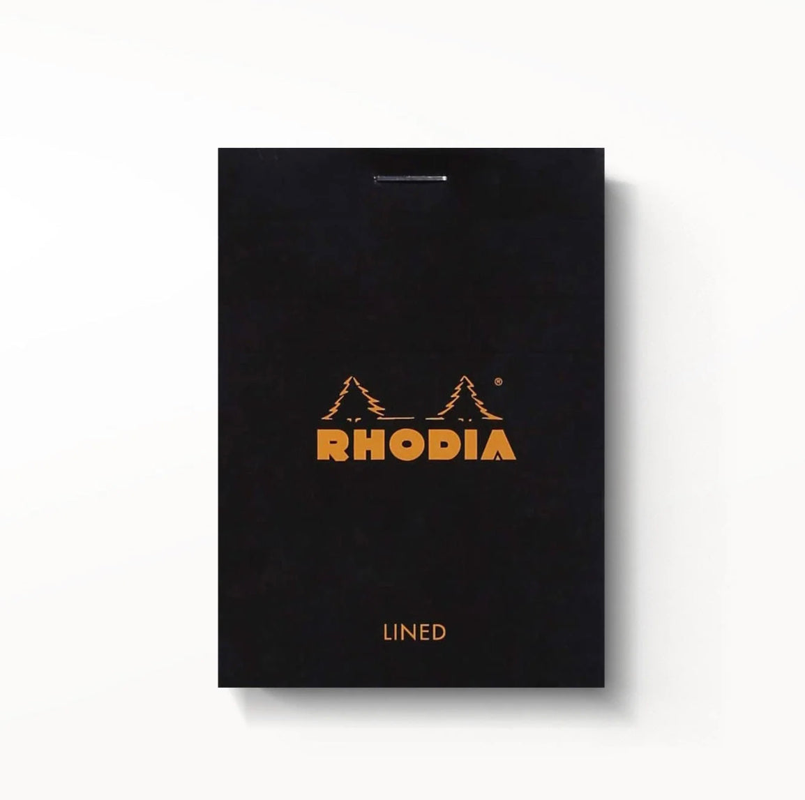 Rhodia Notepad Stapled N° 11 Lined - Black
