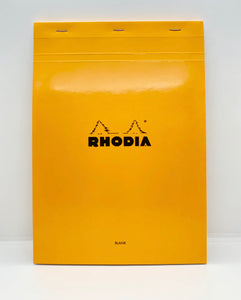 Rhodia Notepad Stapled N° 18 Blank - Orange