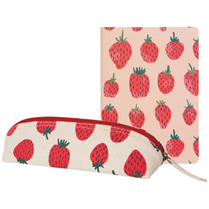 Notebook and Pencil Case Set - Berry Sweet