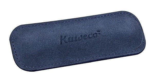 Kaweco Velour EcoSport Pen Pouch - Double Navy