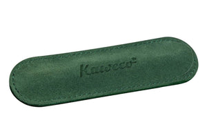 Kaweco Velour EcoSport Pen Pouch - Single Green