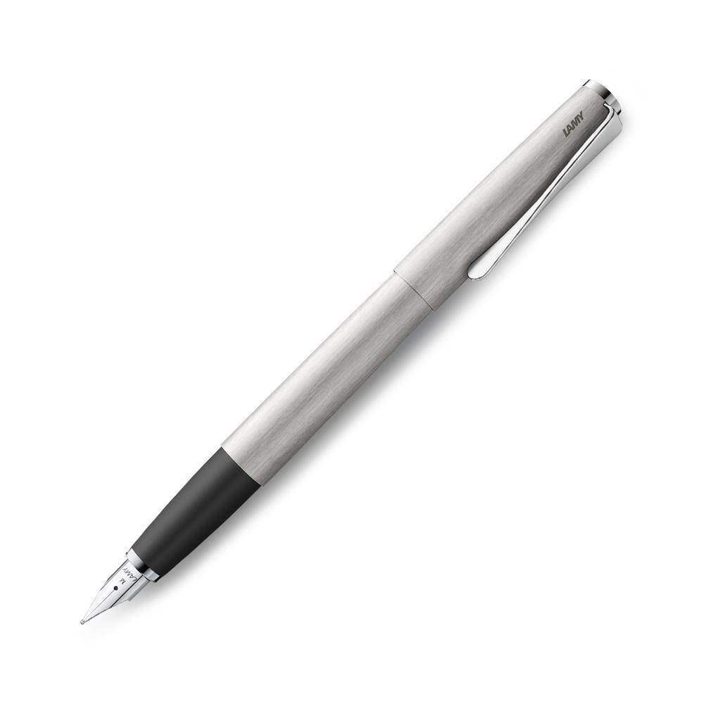 Lamy Studio Fountain Pen - Brushed Steel Fine