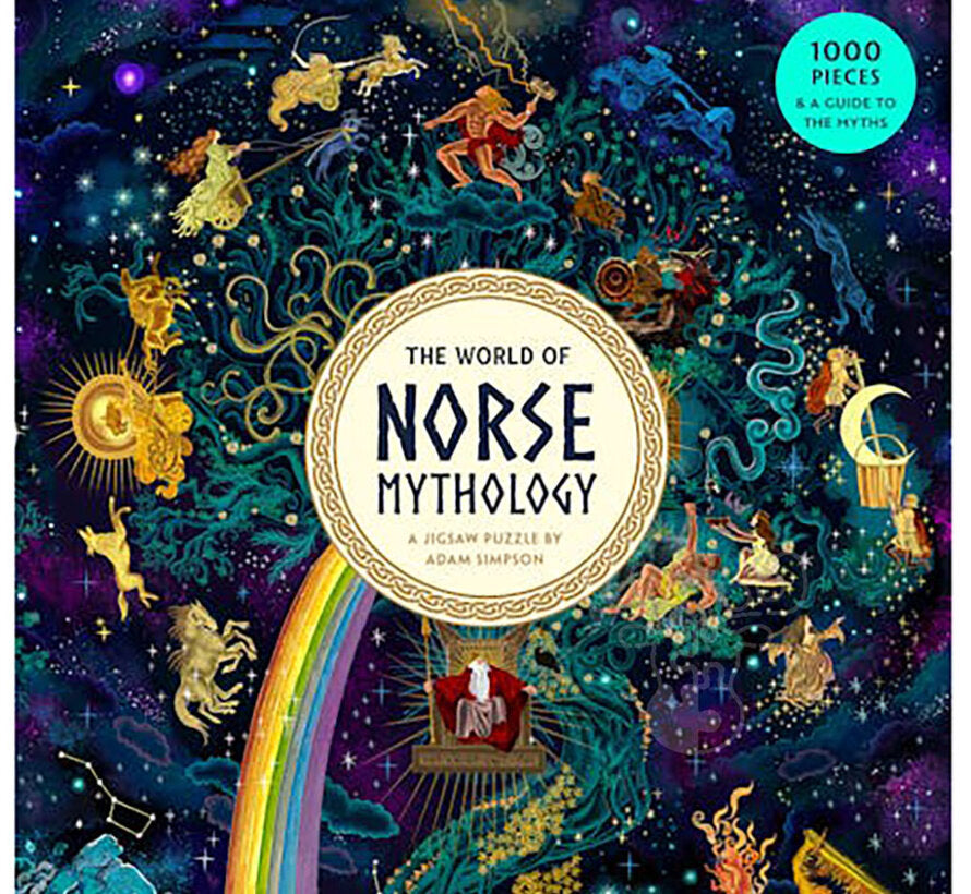 The World of Norse Mythology 1000 Piece Puzzle