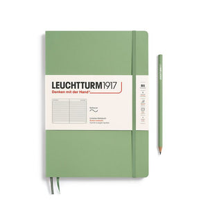 LEUCHTTURM1917 Notebook Composition Soft Cover - Sage, Ruled