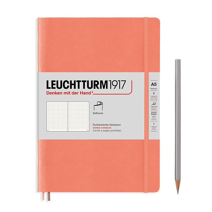 LEUCHTTURM1917 Notebook Medium Soft Cover - Bellini, Dotted