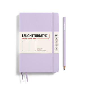 LEUCHTTURM1917 Notebook Paperback B6 Hardcover - Lilac, Plain