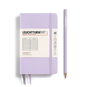 LEUCHTTURM1917 Notebook Pocket Hard Cover - Lilac, Ruled