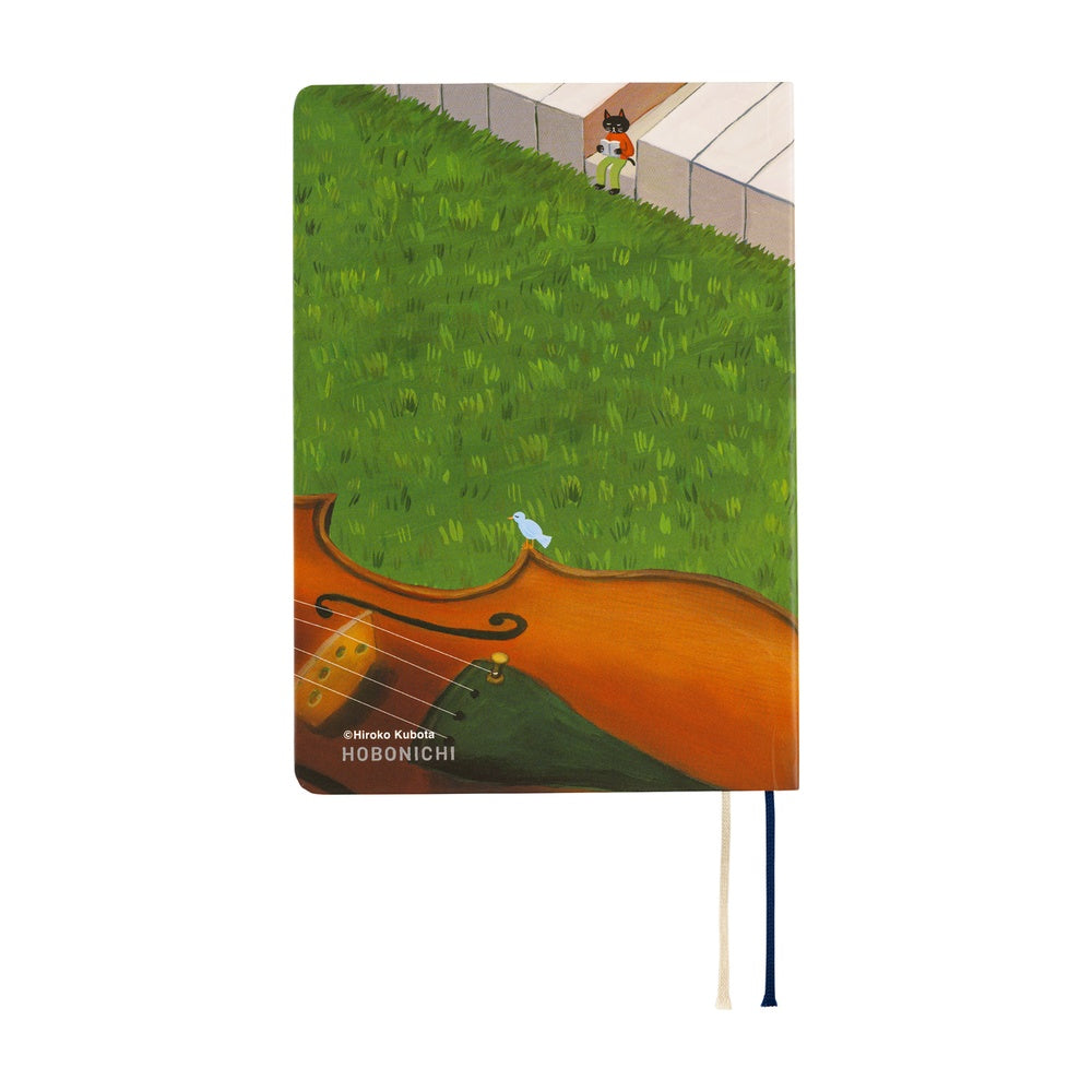 Hobonichi Techo HON 2026 A6 Planner - Hiroko Kubota: Waiting on the Chord