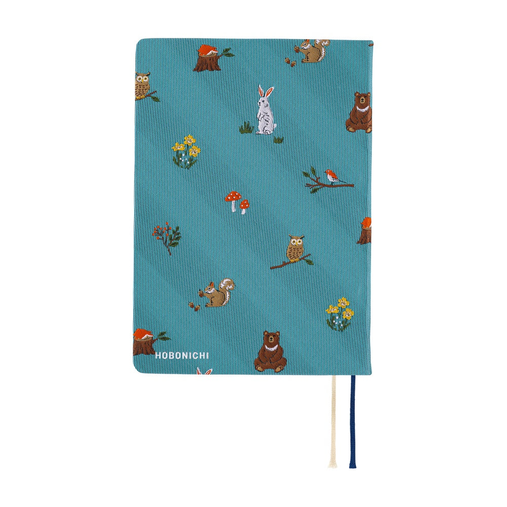 Hobonichi Techo HON 2026 A6 Planner - Bow & Tie: In The Forest