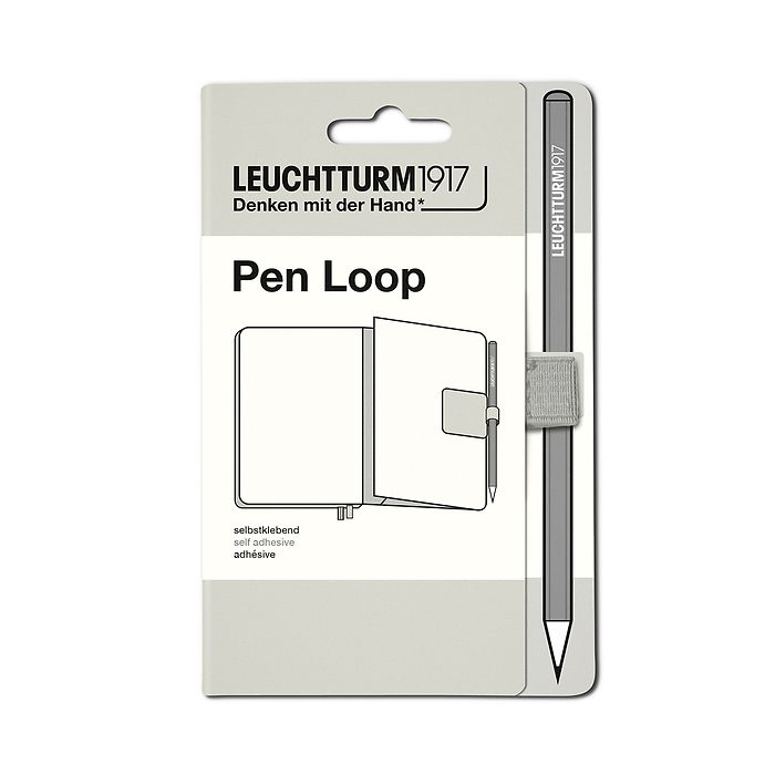 LEUCHTTURM1917 Pen Loop - Light Grey