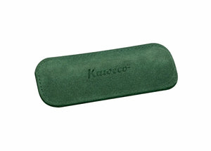 Kaweco Velour EcoSport Pen Pouch - Double Green