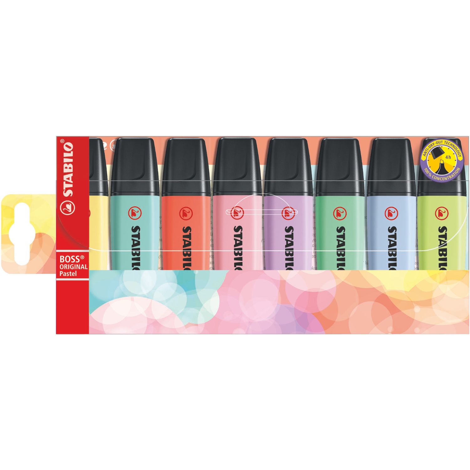 Stabilo Boss Original Pastel Highlighter Set of 8