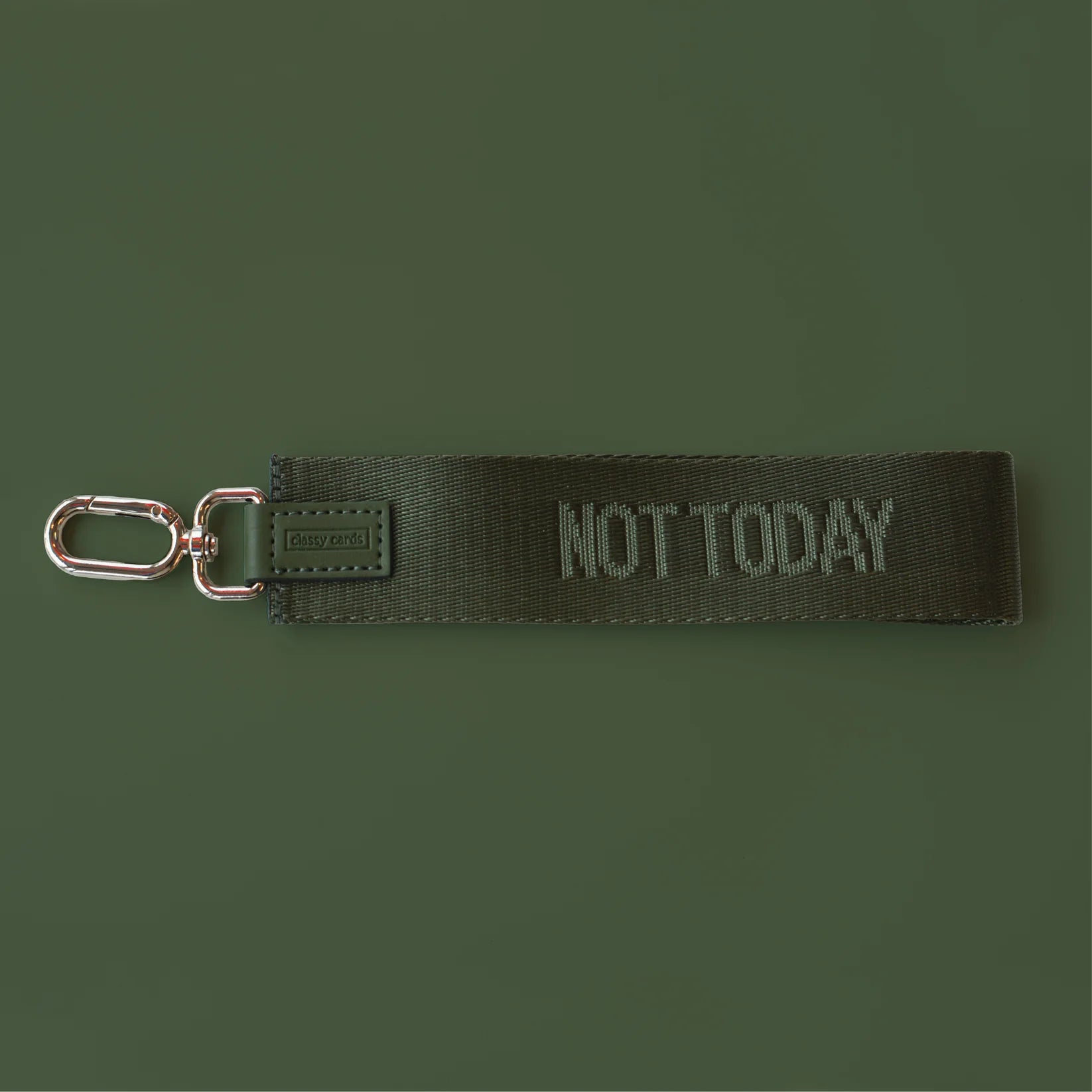 Wristlet Keychain - Not Today