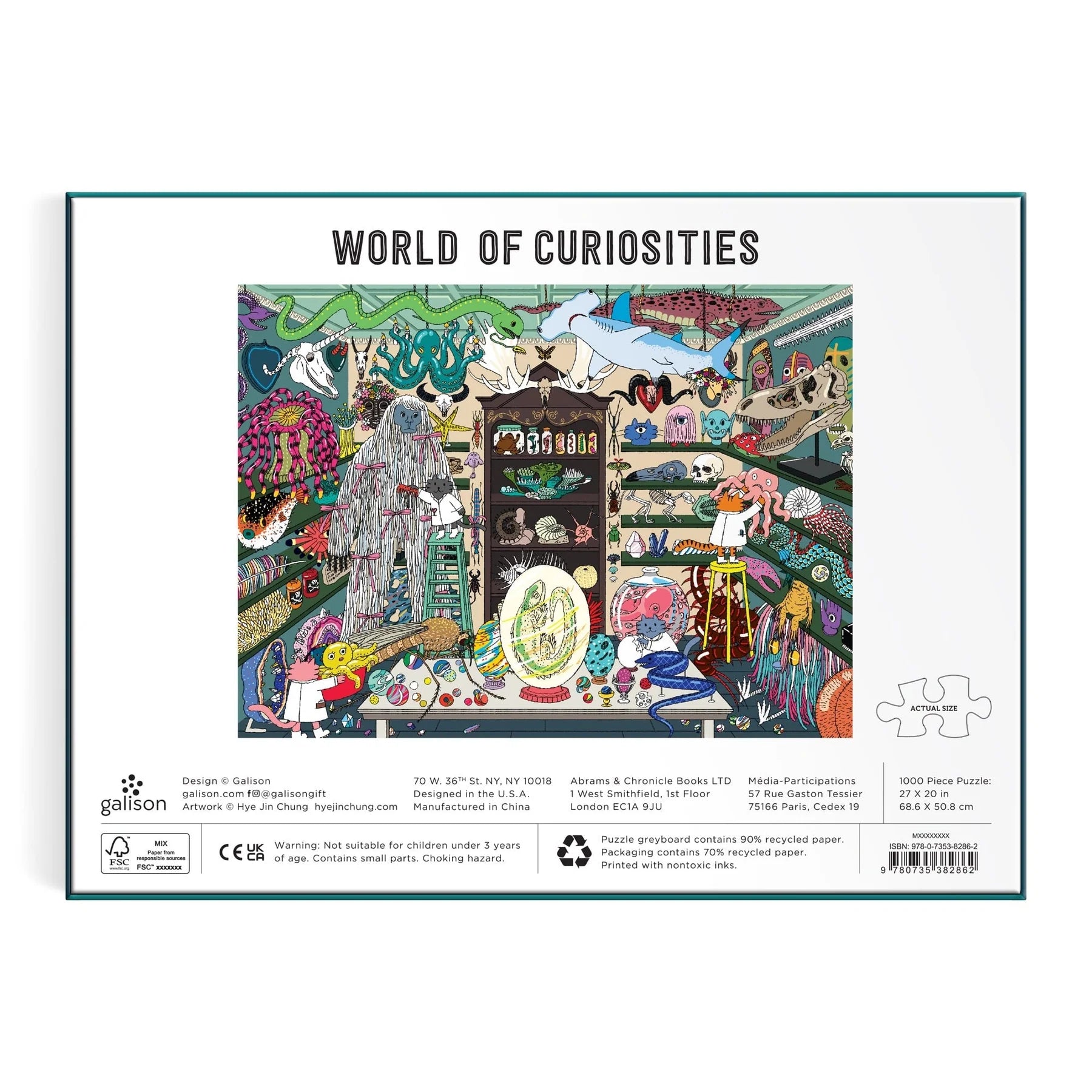 World of Curiosities 1000 Piece Puzzle