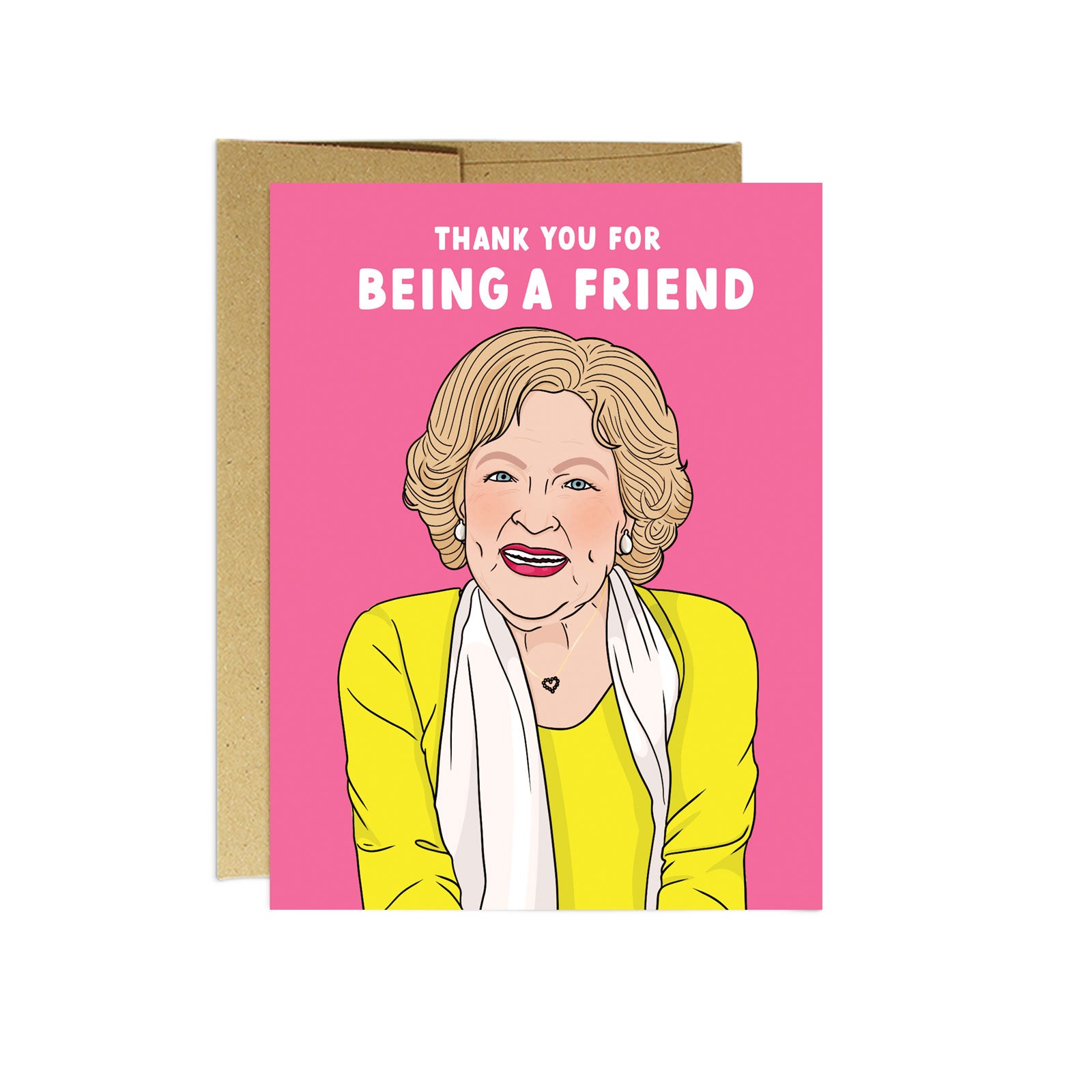 Party Mountain Greeting Card - Thank You For Being A Friend
