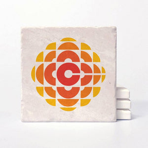 Versatile Coasters Retro CBC Logo Coasters