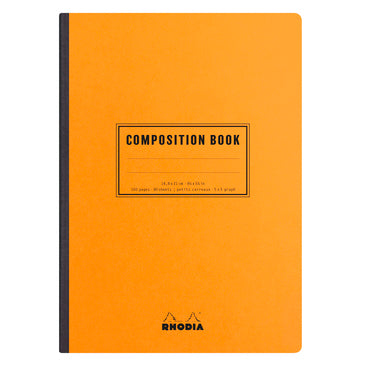 Rhodia Notebook A5 Composition Book - Orange