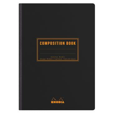 Rhodia Notebook Large Composition Book - Black