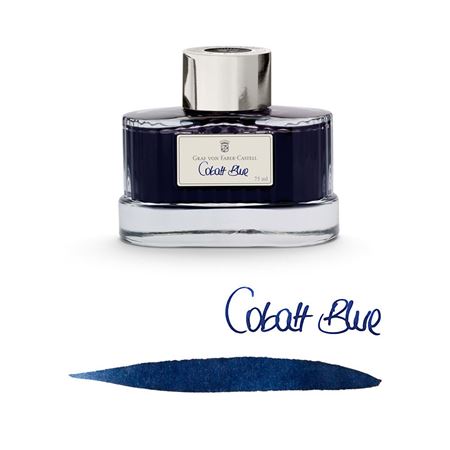Graf von Faber-Castell - Bottled Ink - 75ml - Cobalt Blue