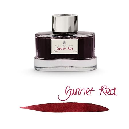 Graf von Faber-Castell - Bottled Ink - 75ml - Garnet Red