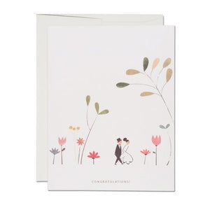 Red Cap Cards Greeting Card - Perfect Wedding