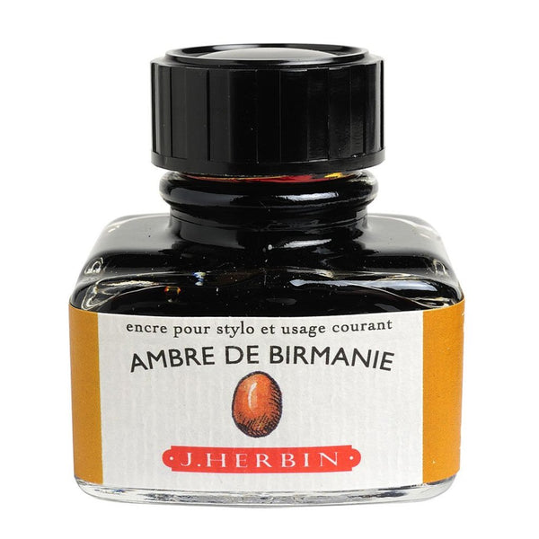 Herbin Bottle Ink 30ml Ambre De Birmanie – Duly Noted