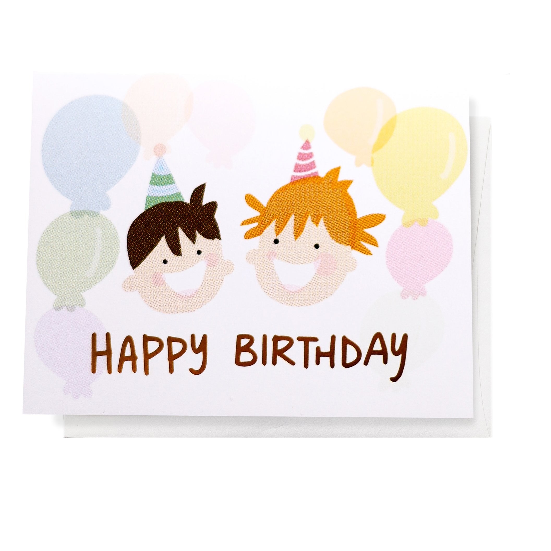 Penny Paper Co Greeting Card - Kids Birthday