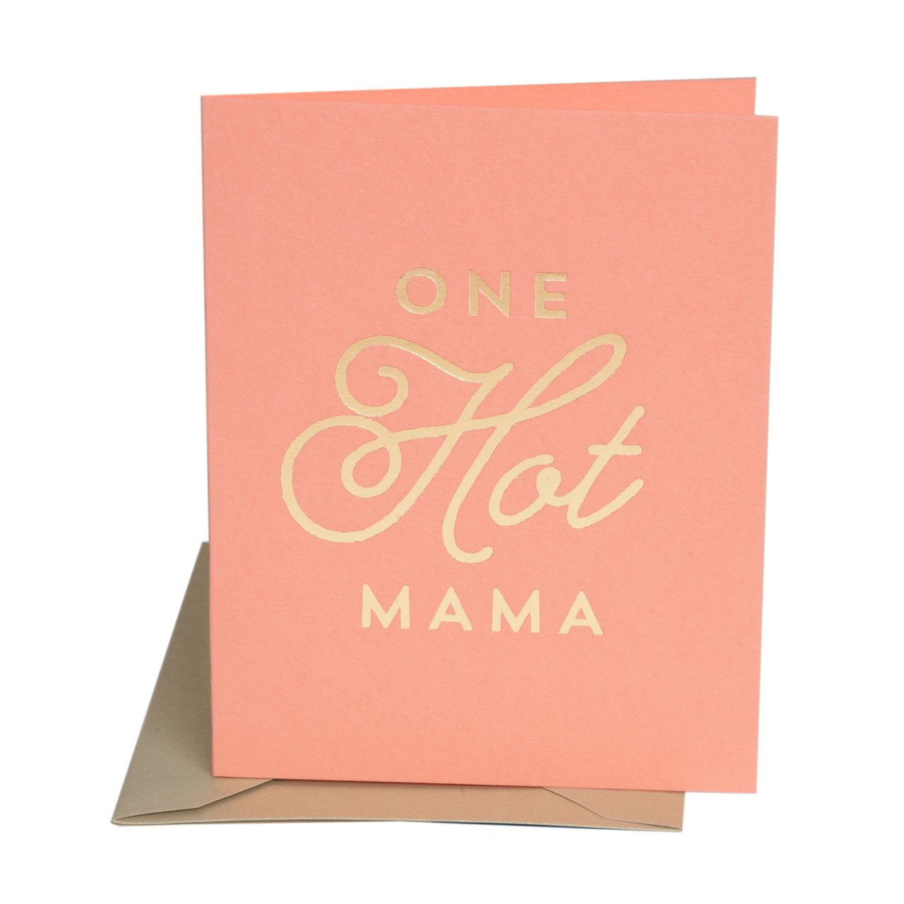 The Social Type Greeting Card - Hot Mama