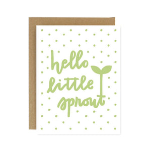 Worthwhile Paper Greeting Card - Little Sprout