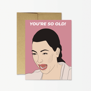Party Mountain Greeting Card - Kim So Old