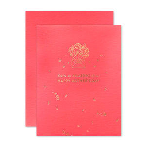 The Social Type Greeting Card - Amazing Mom