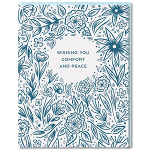 Paper Parasol Press Greeting Card - Comfort and Peace