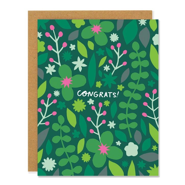 Badger & Burke Greeting Card - Meadow Congrats