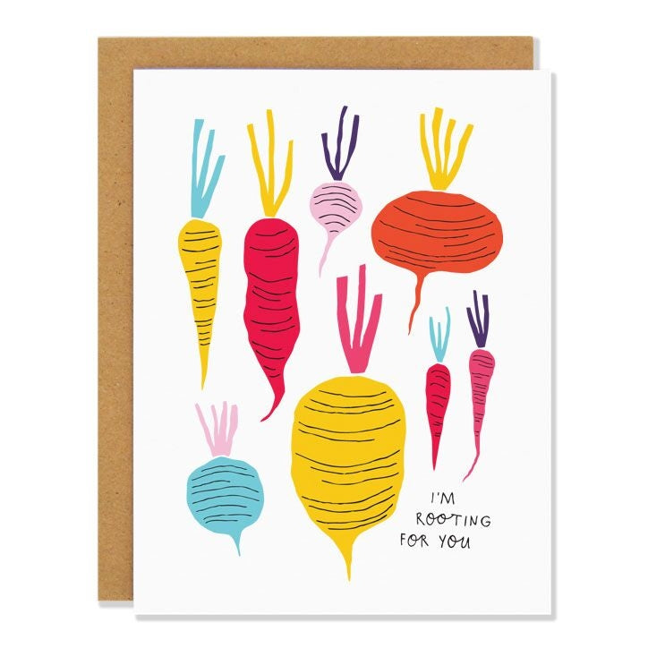 Badger & Burke Greeting Card - Rooting For You