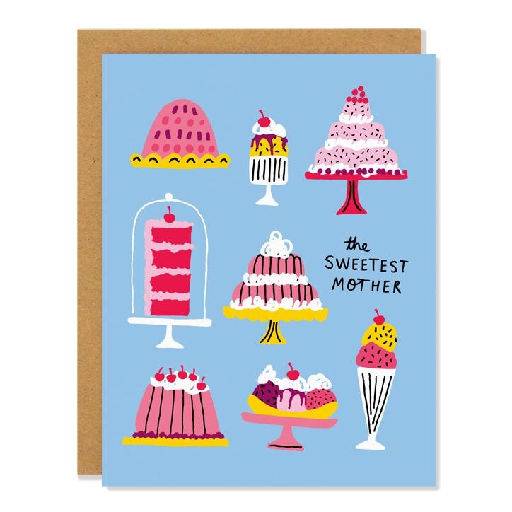 Badger & Burke Greeting Card - Sweetest Mother