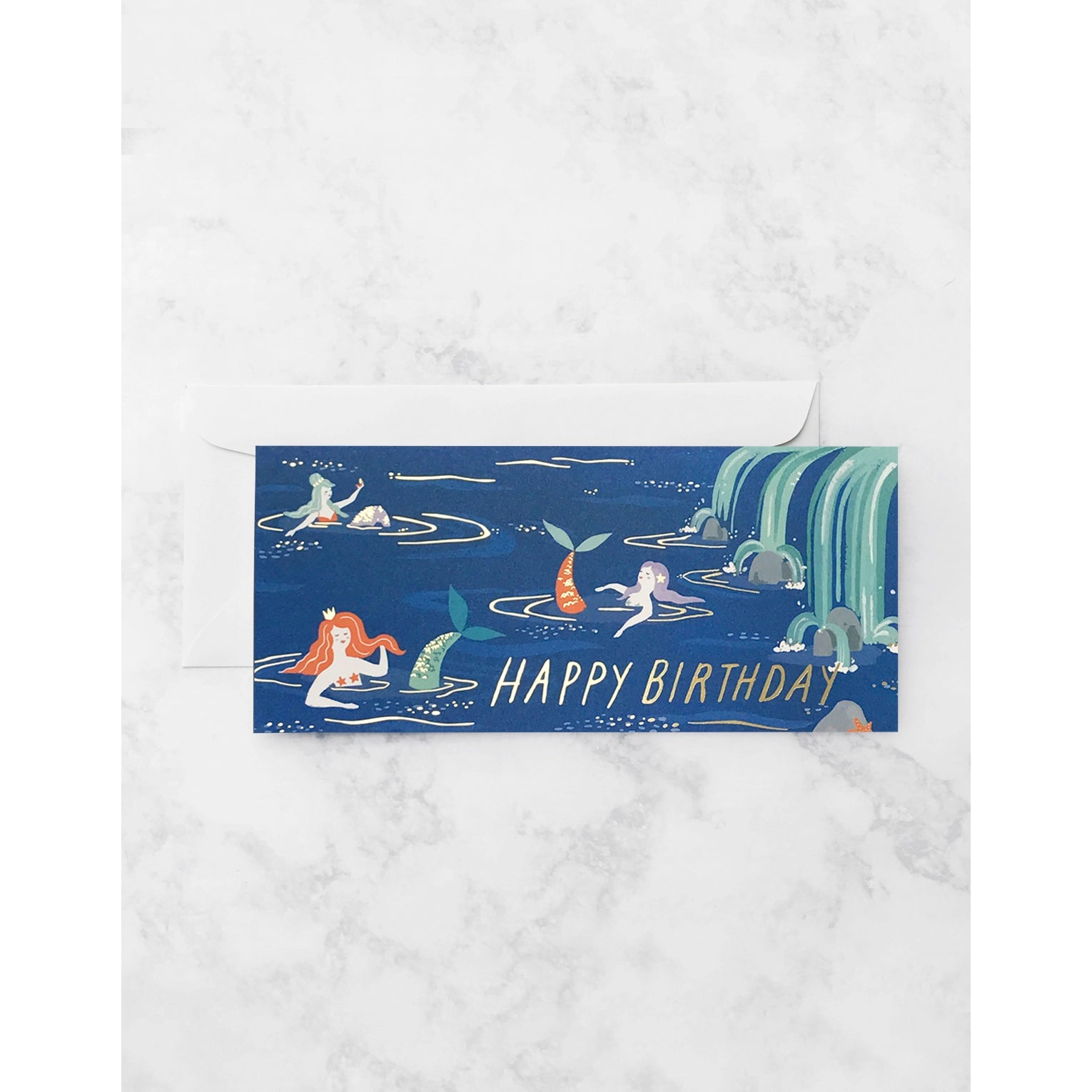 Idlewild Greeting Card - Mermaid Lagoon