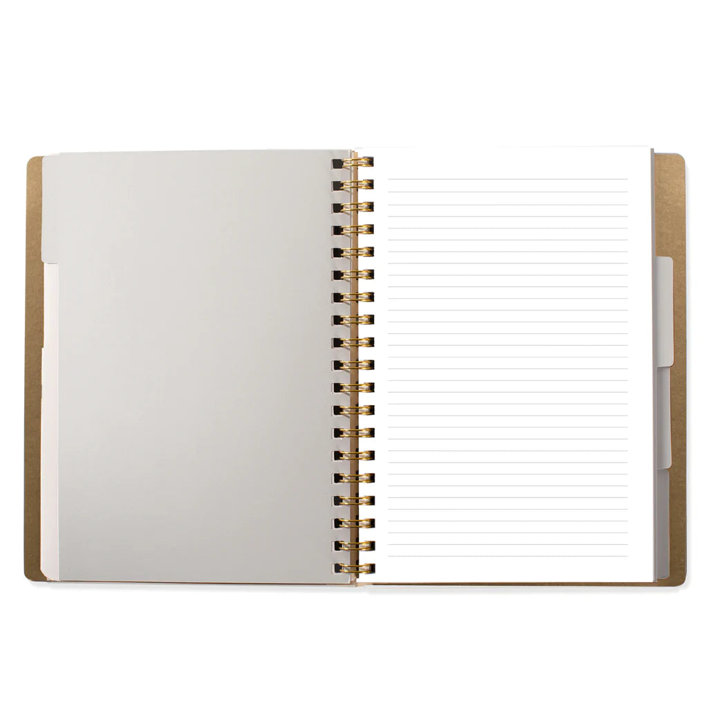 Spiral Notebook - Black Workbook