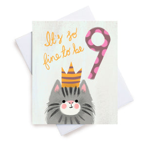 Meaghan Smith Greeting Card - It's Fine To Be 9