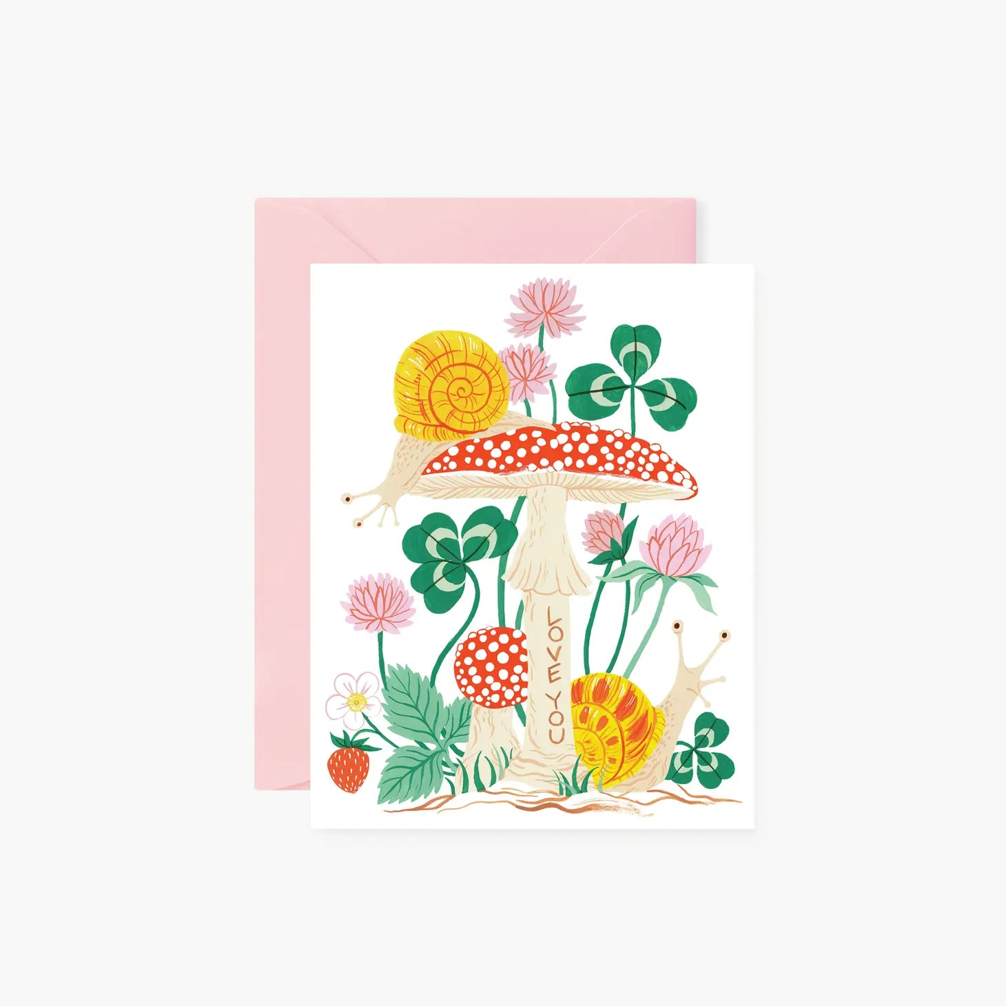 Botanica Paper Co. Greeting Card - Love You Snails