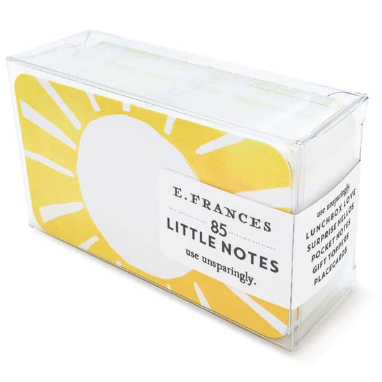 E Frances Boxed Little Notes - Sunny Day