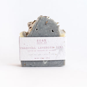 Soak Bath Co Soap - Charcoal Lavender