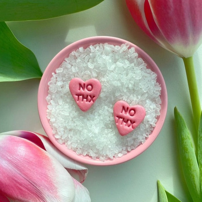 Pink Door Goods Earrings - Stud Heart Candy NO Mint