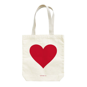 Canvas Tote - Red Heart