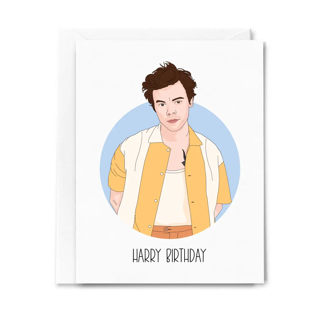 Greeting Card - Harry Styles Birthday