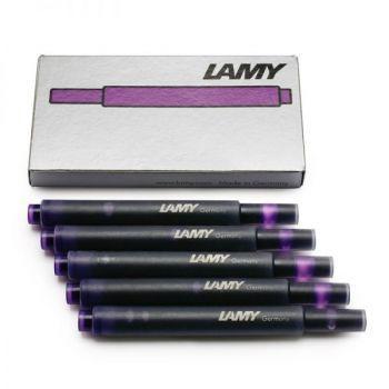 Lamy Fountain Pen Cartridge Ink - 5 Pack - Violet