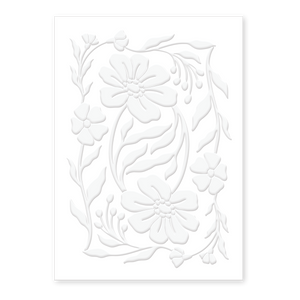 Greeting Card - Floral Frame