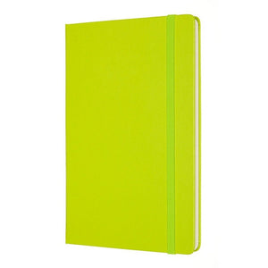 Moleskine Notebook Classic Large Light Green Hard Cover - Lined