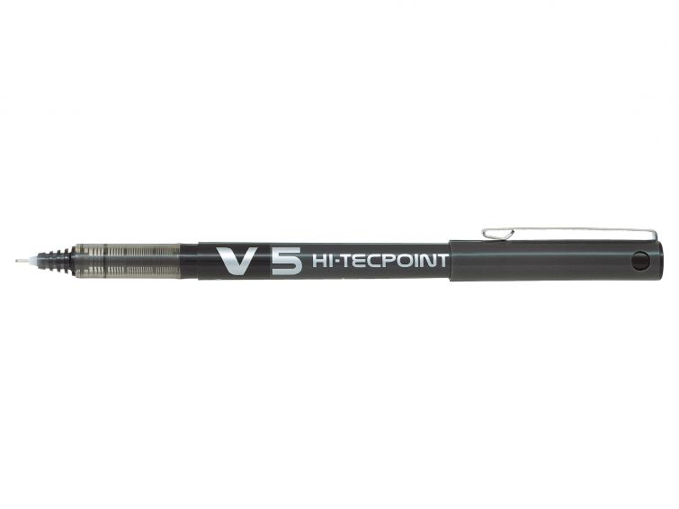 Pilot Pen Hi Tecpoint V5 Capped - Black