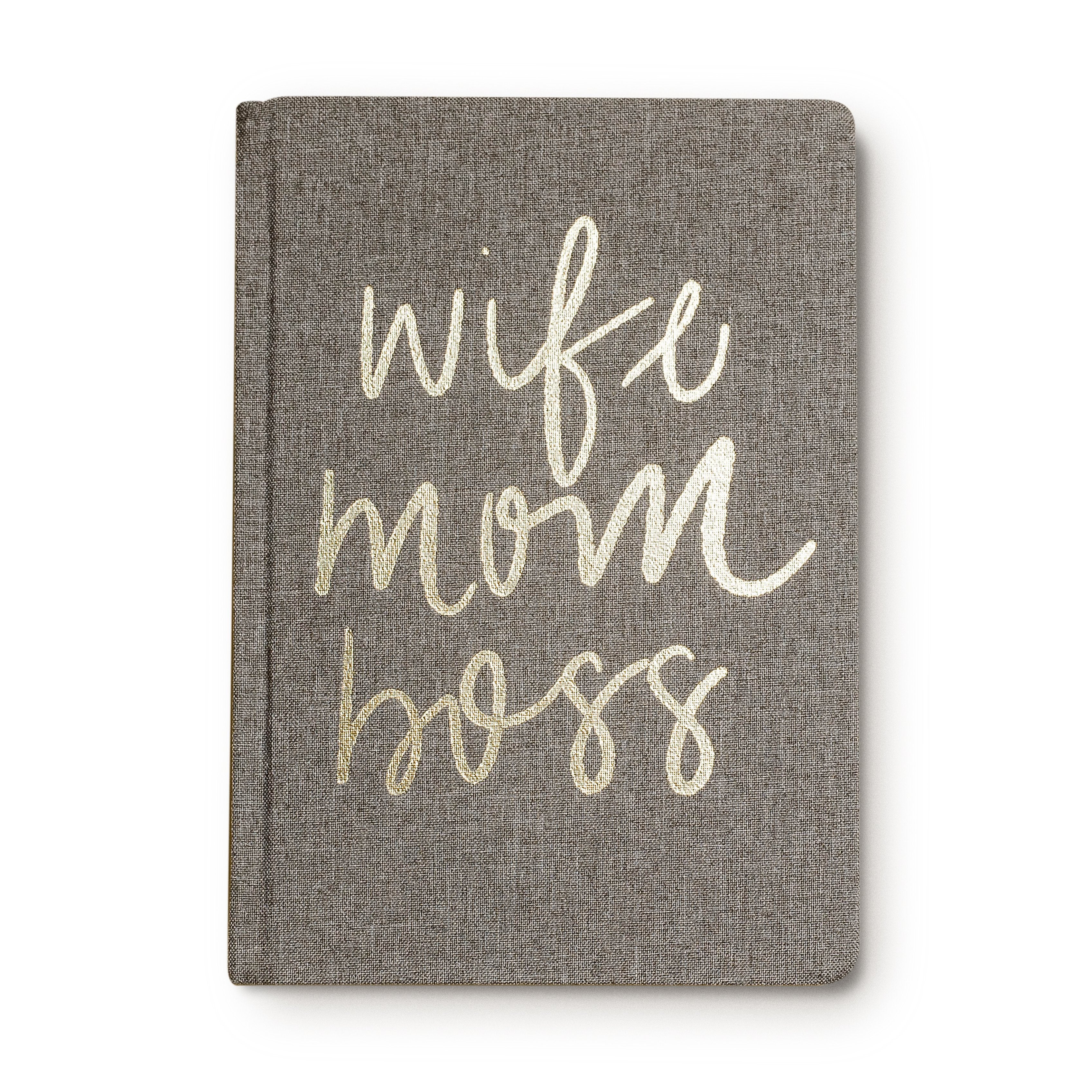 Notebook - Fabric Wife Mom Boss